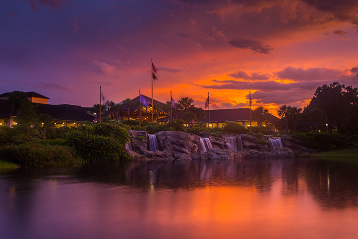 Sunrise at Shades of Green